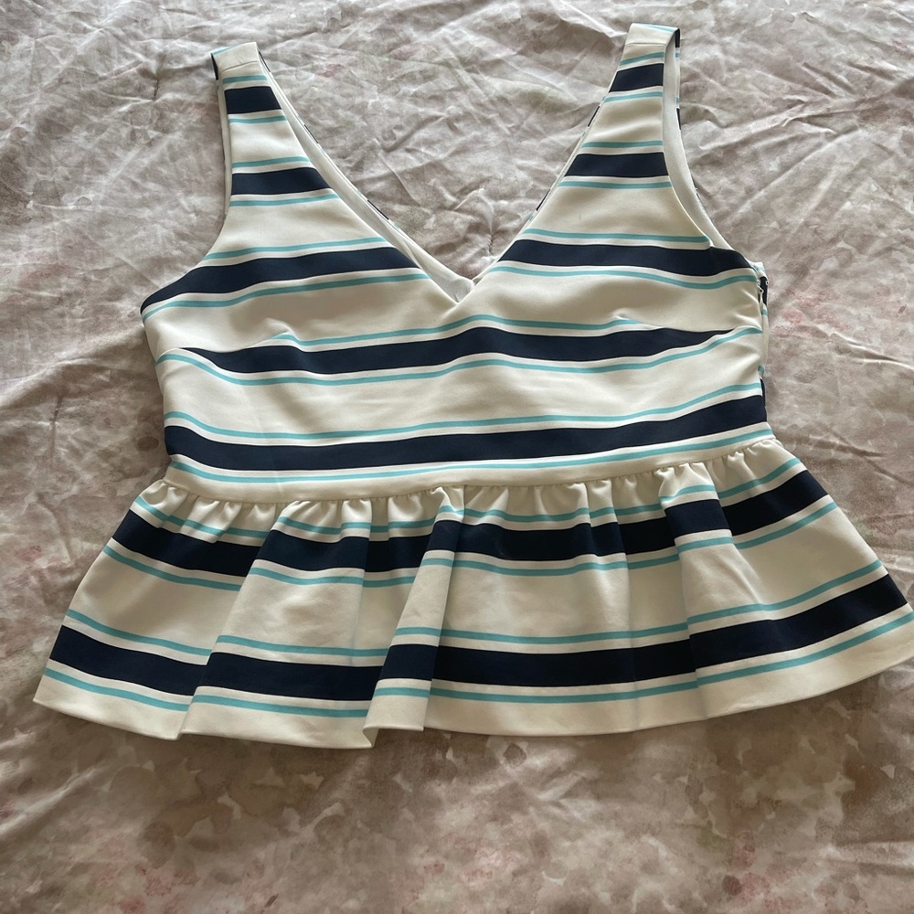 Zara peplum top